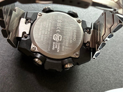 Casio G-Shock G-Steel GST-B400D-1AJF Watch Bluetooth Solar Radio Wave Edition