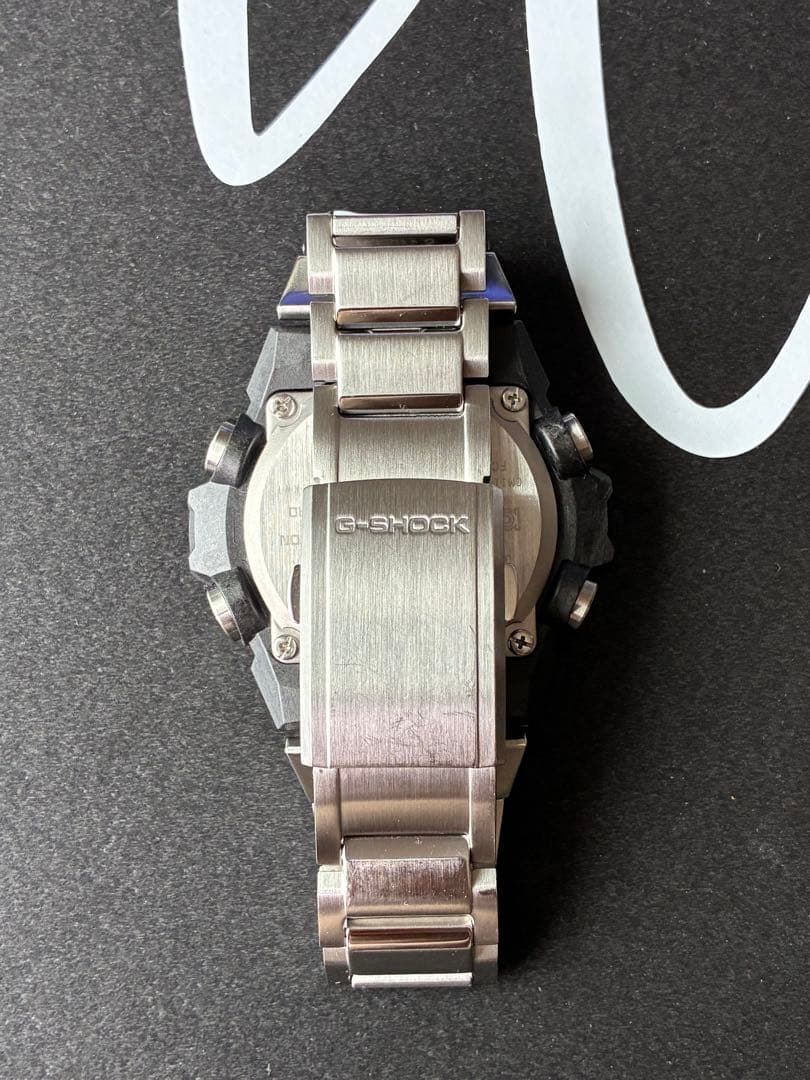 Casio G-Shock G-Steel GST-B400D-1AJF Watch Bluetooth Solar Radio Wave Edition