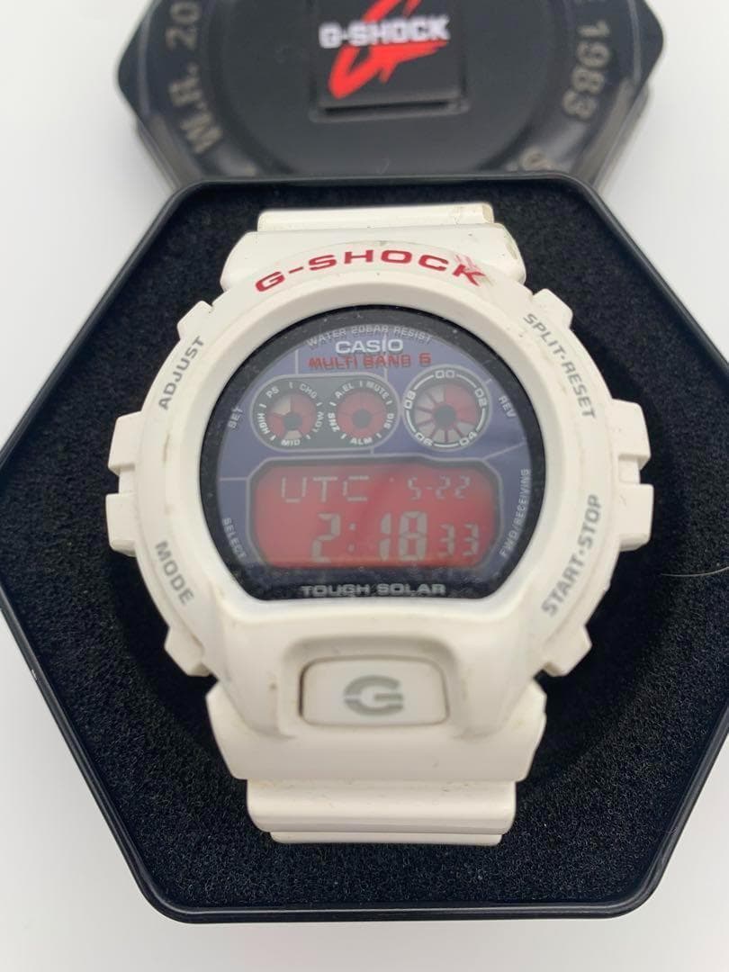 Casio G-Shock Digital Tough Solar GW-6900F-7JF White Watch — Japan Import