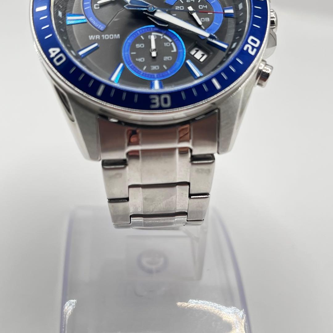 Casio Edifice Chronograph Watch Model 5490 with Blue Dial