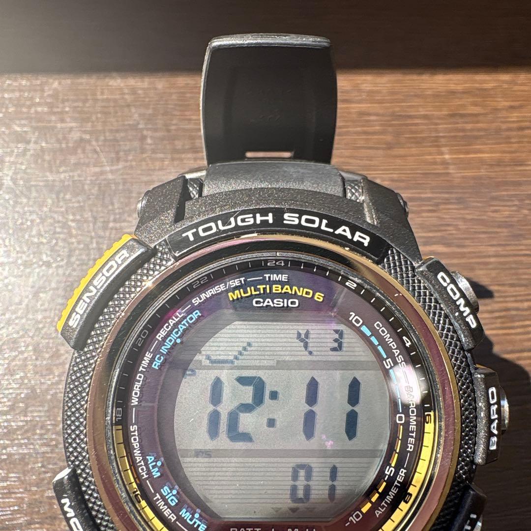 Casio Pro Trek PRW-2000A Digital Watch Solar Radio Controlled Japan Import