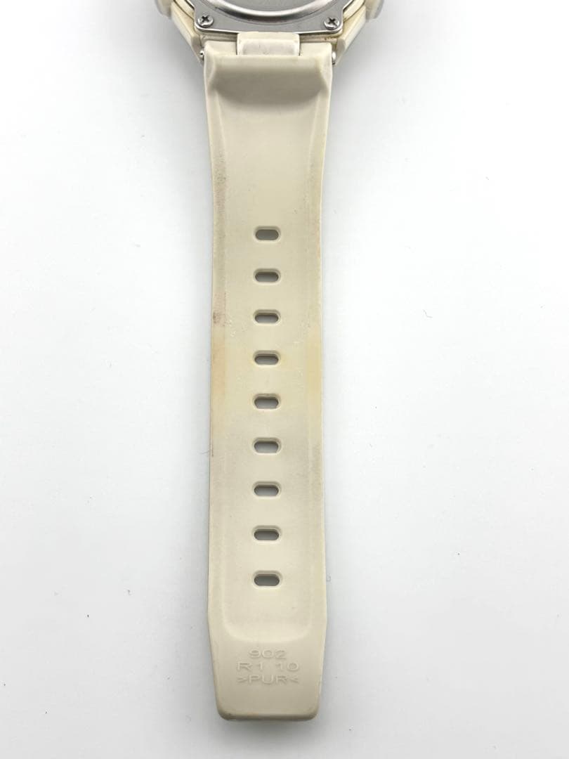 Casio Baby-G G-MS MSG-W100-7A2JF Watch White Body Pink Dial Radio Wave Solar — Japan Import