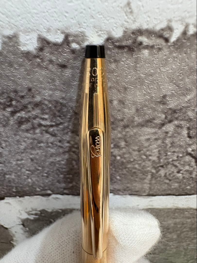 Cross Classic Century 18KT Gold Filled Ballpoint Pen with Case — Japan Import
