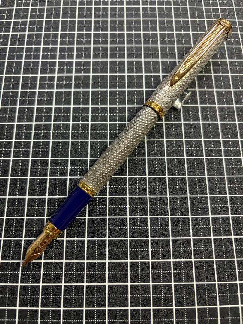 Waterman Gentleman 100 Sterling Silver Writing Instrument — Japan Import