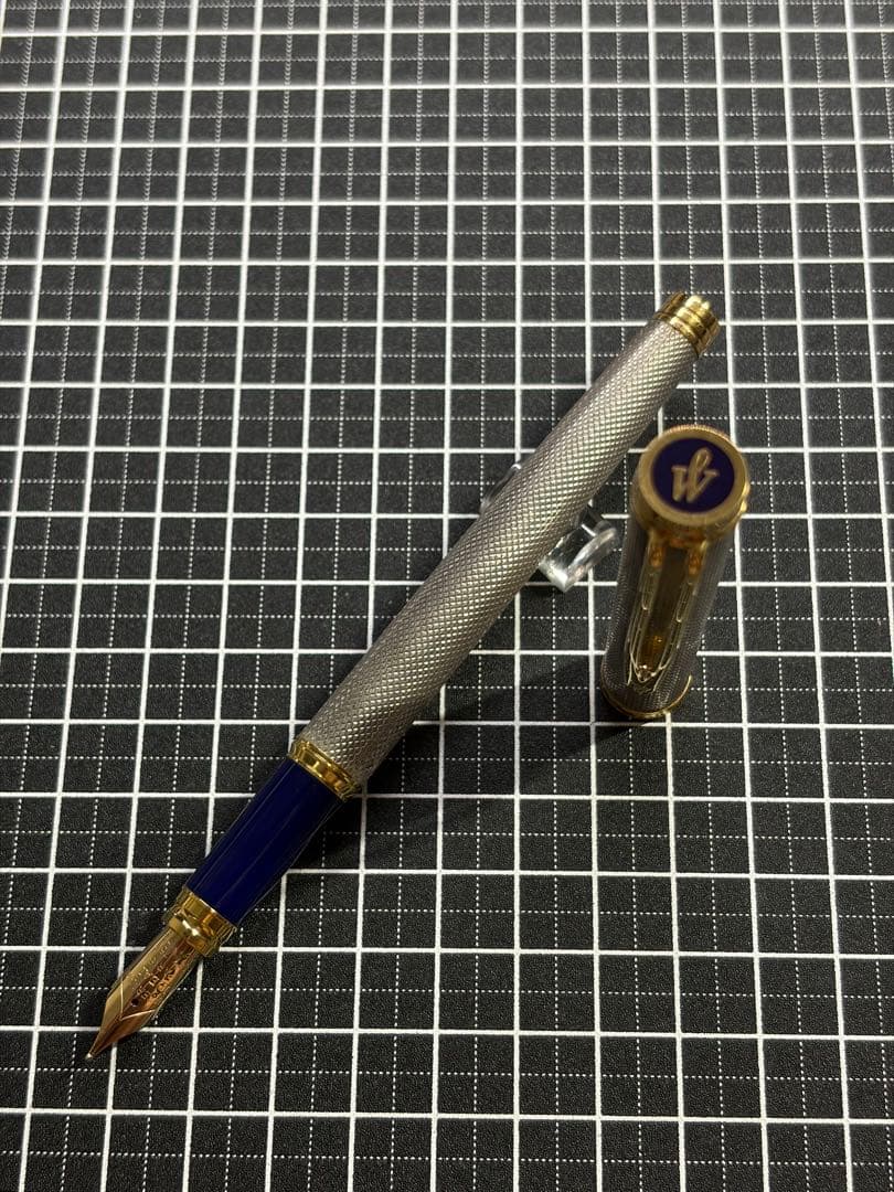 Waterman Gentleman 100 Sterling Silver Writing Instrument — Japan Import
