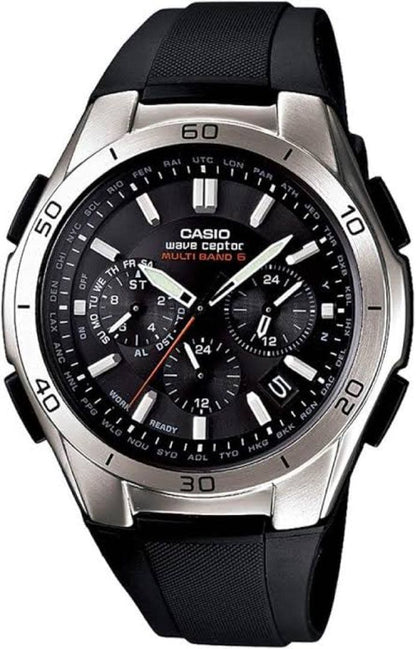 Casio Radio-Controlled Solar Watch Black
