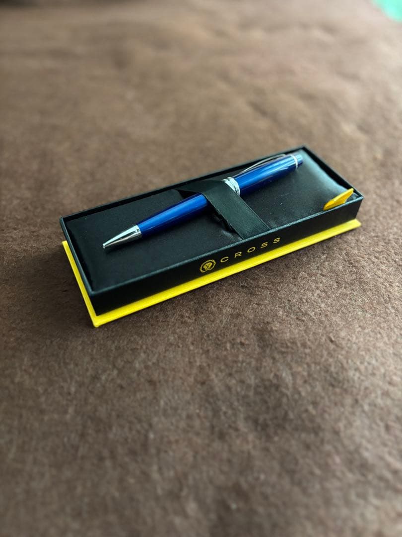 Cross Blue Twist Pen with Dedicated Case