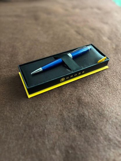 Cross Blue Twist Pen with Dedicated Case