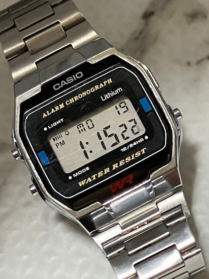 Casio A163WA Digital Watch - Europe & Overseas Model — Japan Import