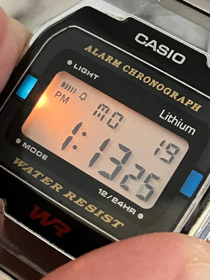 Casio A163WA Digital Watch - Europe & Overseas Model — Japan Import