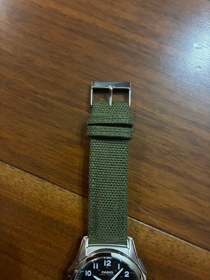 Casio WVA-M630B-3AJF Wave Ceptor Solar Watch with Military Band Japan Import