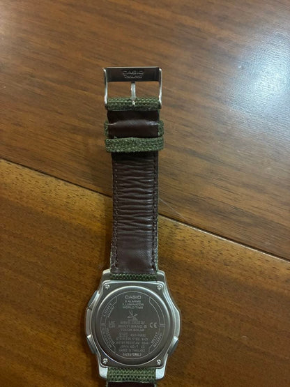 Casio WVA-M630B-3AJF Wave Ceptor Solar Watch with Military Band Japan Import
