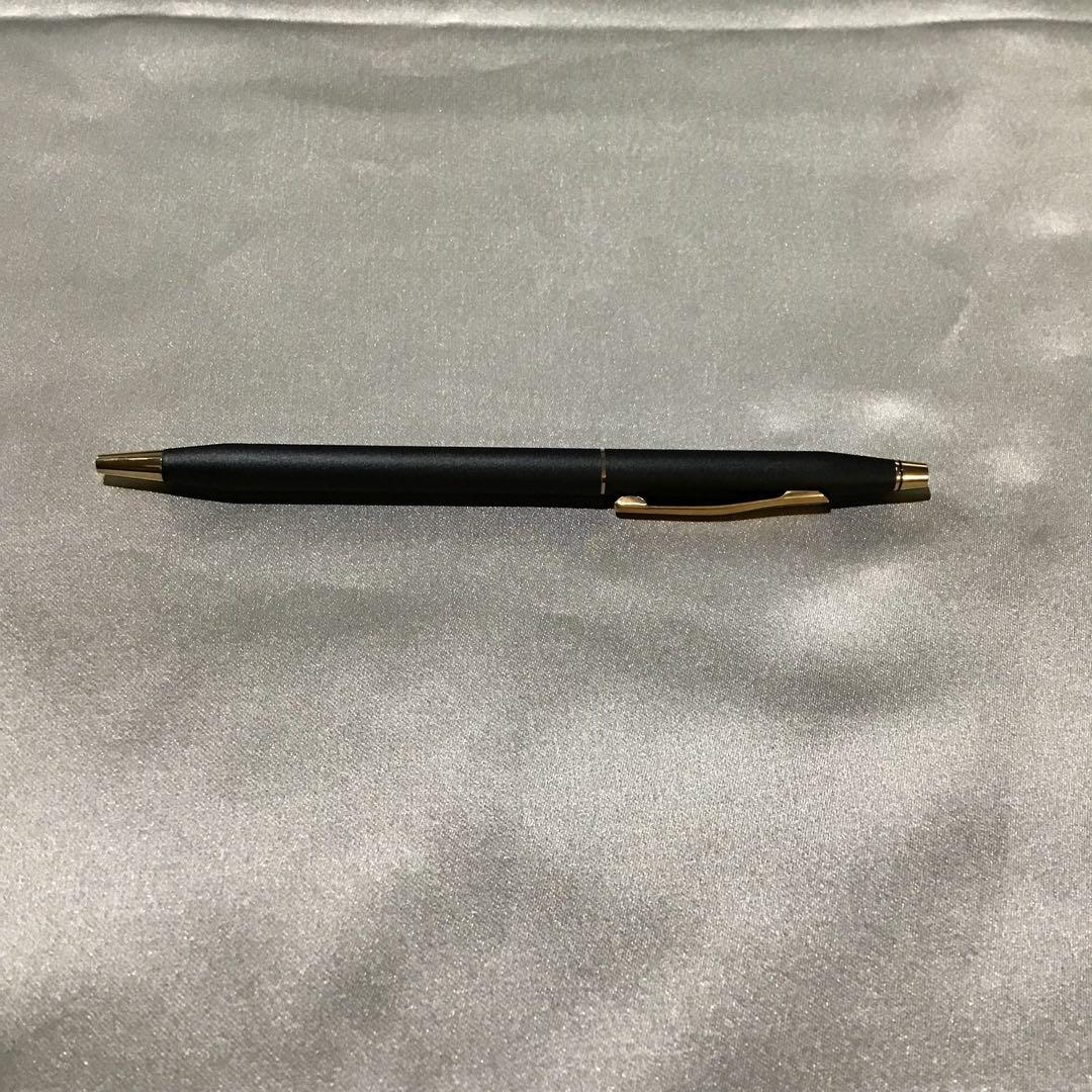 Cross Classic Century Ballpoint Pen USA Model Slim Body Gold and Stainless Steel