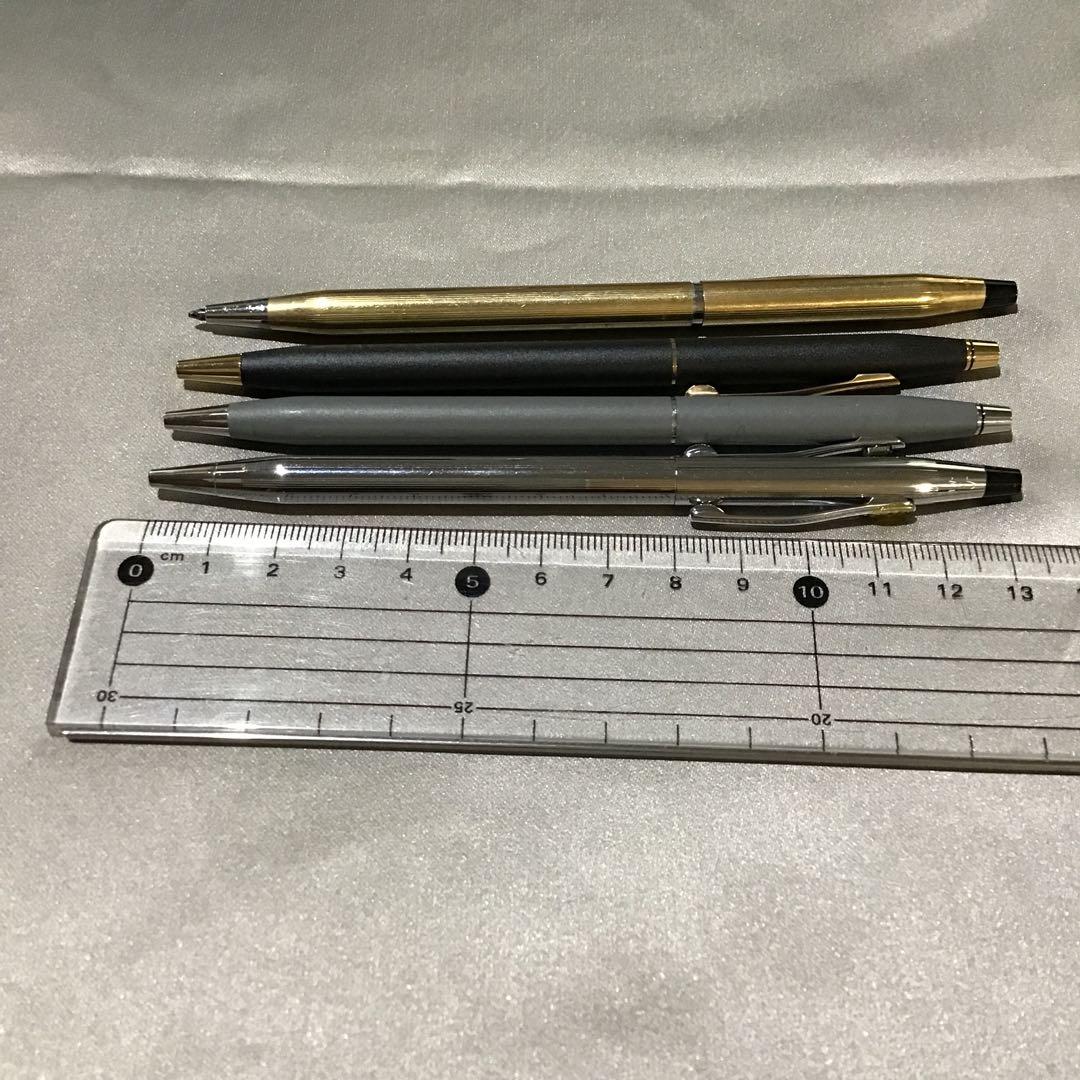 Cross Classic Century Ballpoint Pen USA Model Slim Body Gold and Stainless Steel