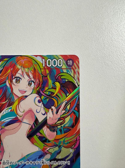 Nami Storage Box Set ST01-007 from One Piece Card The Best series in original packaging