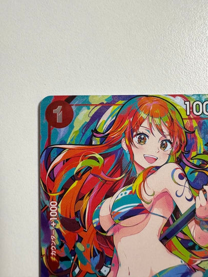 Nami Storage Box Set ST01-007 from One Piece Card The Best series in original packaging