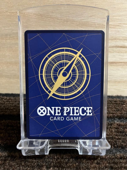 One Piece Yamato SR Parallel OP16-098 Decision Time Japanese trading card in protective sleeve