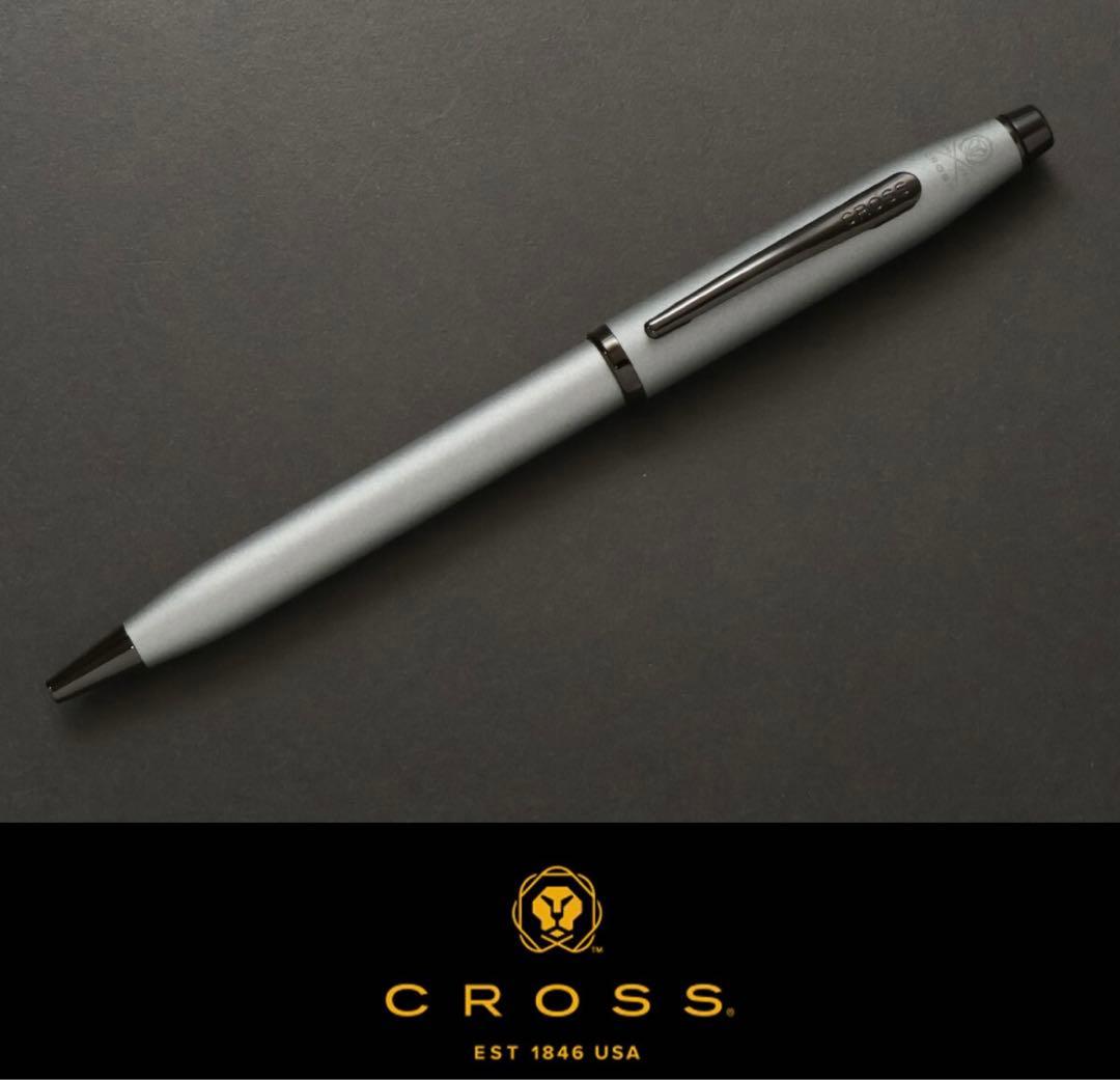 Cross 5032 Silver Black Ballpoint Pen Japan Import