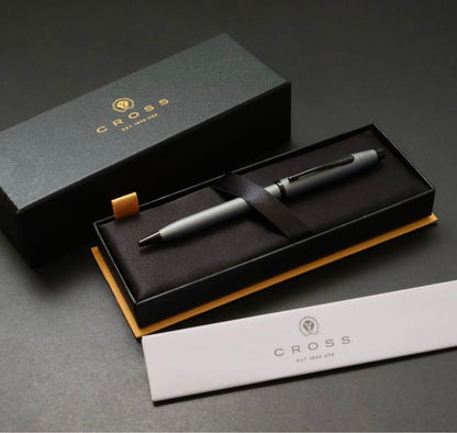 Cross 5032 Silver Black Ballpoint Pen Japan Import