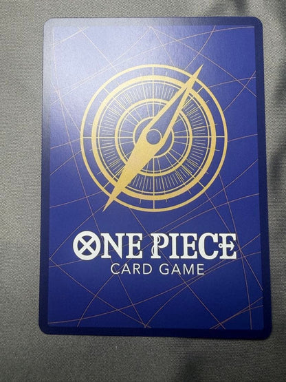 One Piece Monkey D. Luffy character card P-007 with strike attribute, cost 4, power 5000