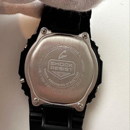 Casio G-Shock G-5600RB 2004 Model Black LCD with Red Accent Japan Import