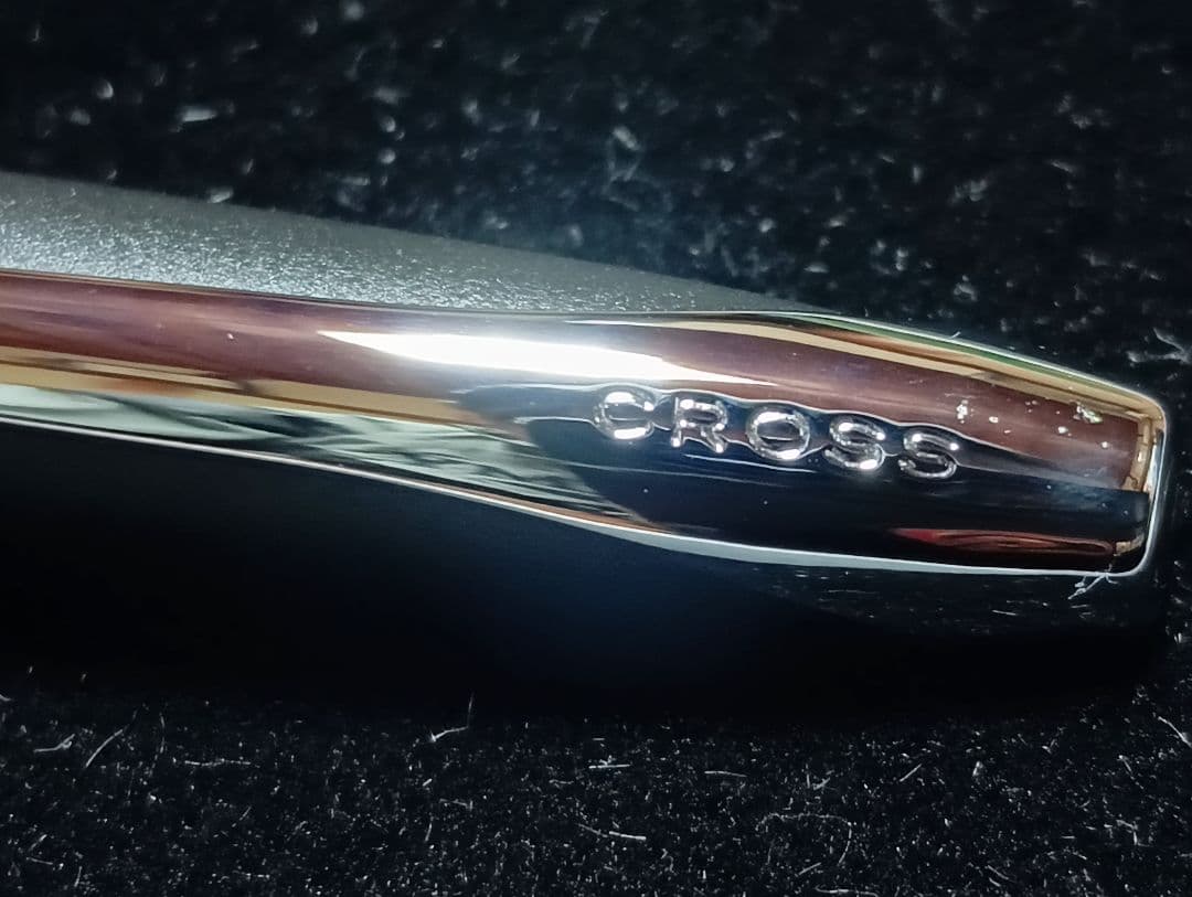 Cross ATX Ballpoint Pen Black Brass Japan Import