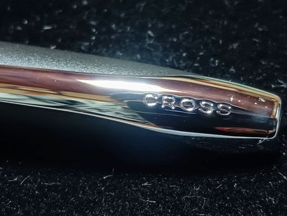 Cross ATX Ballpoint Pen Black Brass Japan Import