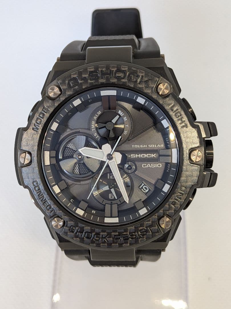 Casio G-Shock B100X-1AJF Carbon Black IP Model Watch — Japan Import