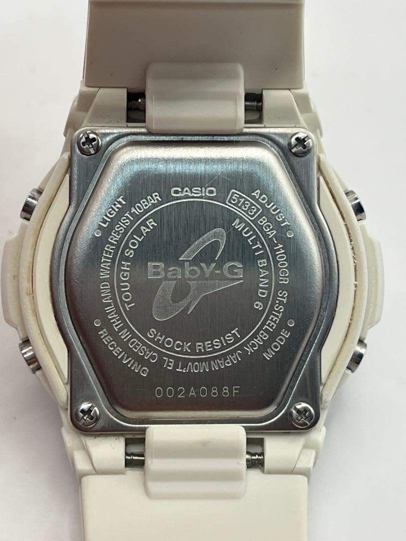 Casio Baby-G Series Tripper Solar Radio Wave Watch Model BGA-1100GR-7BJF Japan Import