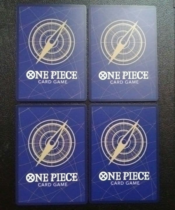 Big Mom Charlotte Linlin parallel 4 cards set from One Piece series in protective sleeves