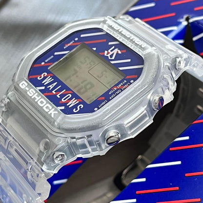 Casio G-Shock DW-5600 Swallows Model 2024 Tsubakuro Collaboration Watch — Japan Import