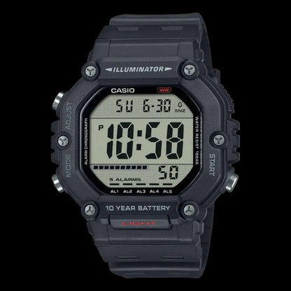 Casio Series AE-1600H Model Digital Watch Set of 2 plus Big Digital Timer — Japan Import