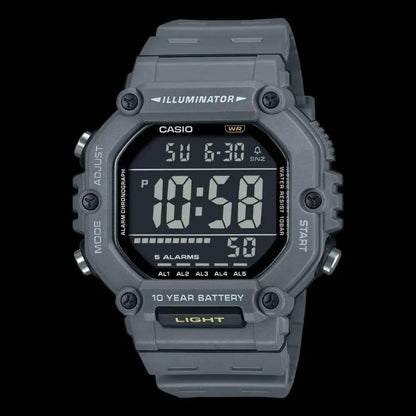 Casio Series AE-1600H Model Digital Watch Set of 2 plus Big Digital Timer — Japan Import