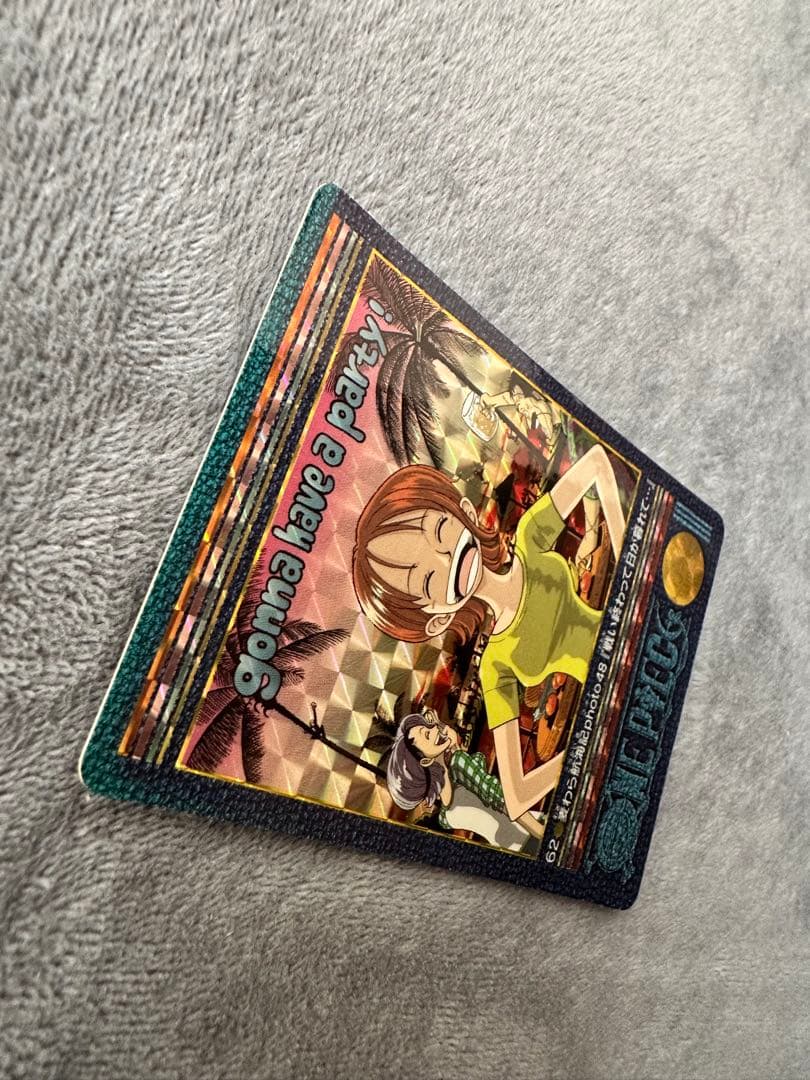 One Piece Carddass Visual Adventure 62 Battle Ends as Sun Sets trading card from Japan