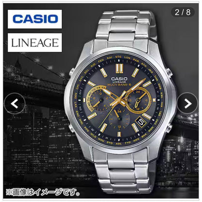 Casio LIWM610TSE-1A2JF Solar Radio Watch with Titanium and Sapphire Glass — Japan Import