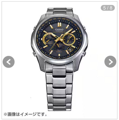 Casio LIWM610TSE-1A2JF Solar Radio Watch with Titanium and Sapphire Glass — Japan Import