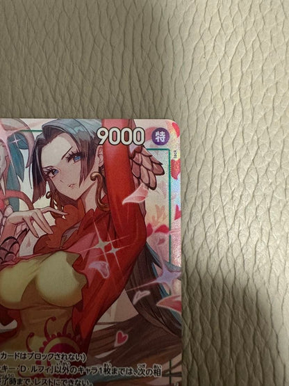 Boa Hancock SR-P OP16-032 booster pack from Kessen no Kizashi card game, Japan import