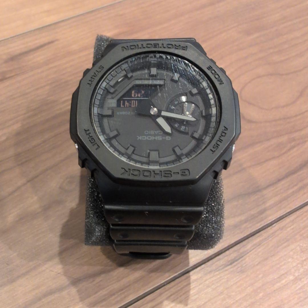 Casio G-Shock 5611JA All Black Square Watch with Octagonal Bezel — Japan Import