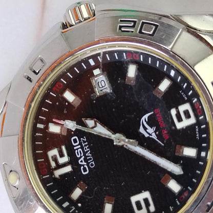 Casio Kaji Shark Diver Watch Men Quartz Model MDV-100 — Japan Import