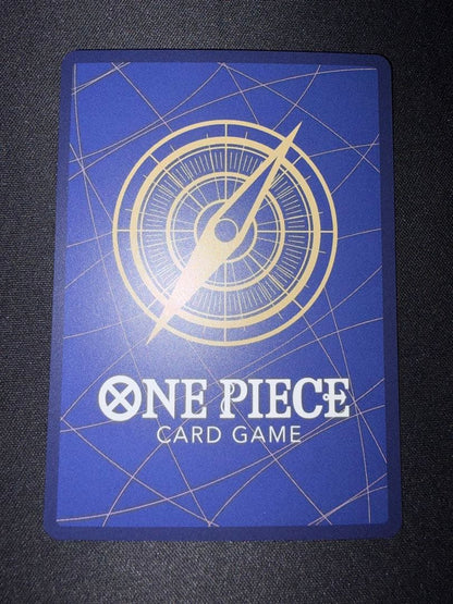 One Piece Matching Battle Card Game promotional pack featuring Uta ST23-001 with FILM attribute and blocker ability