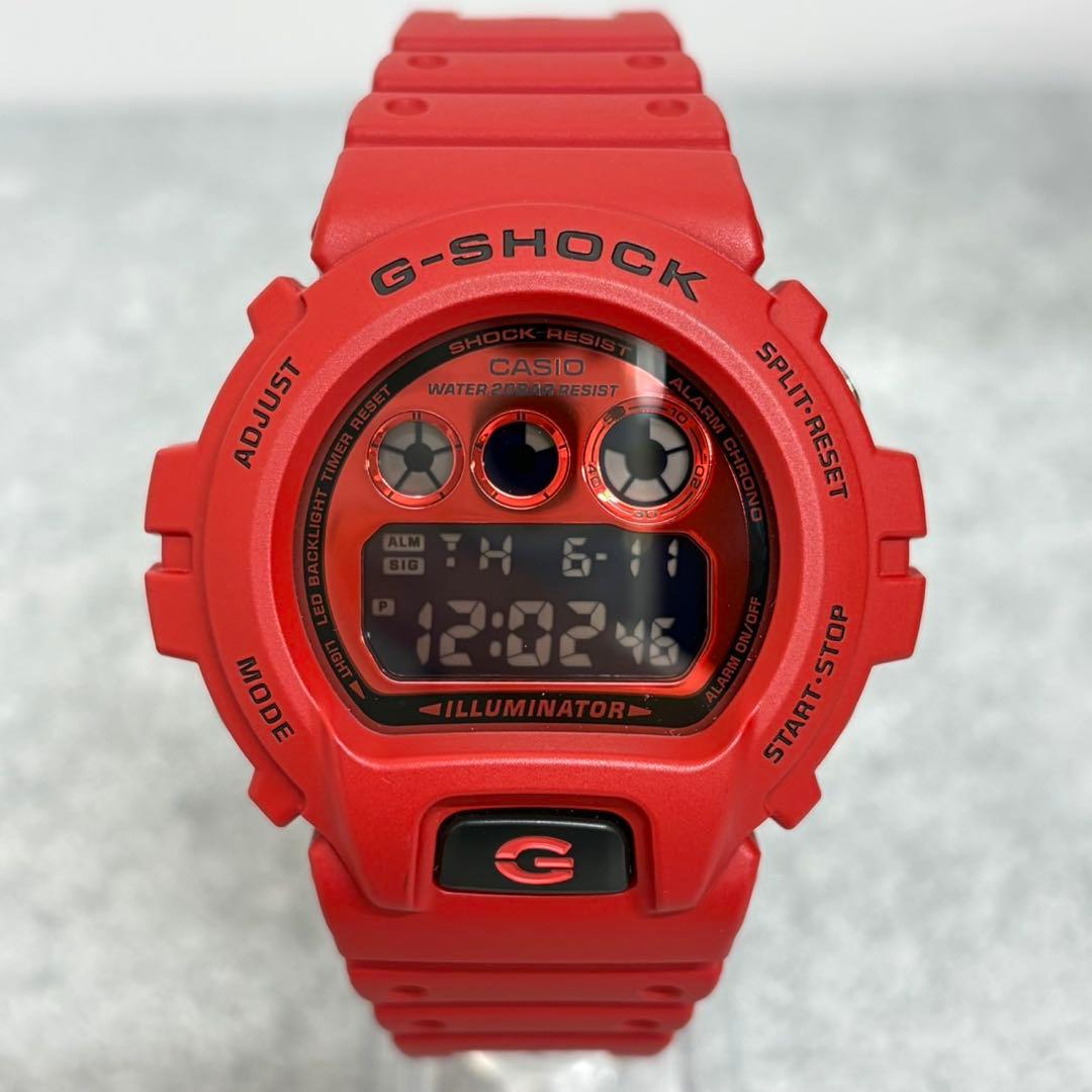 Casio G-Shock DW-6900RRB Red Body Watch — Japan Import