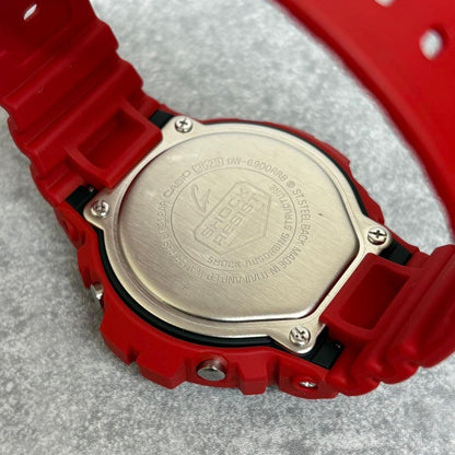Casio G-Shock DW-6900RRB Red Body Watch — Japan Import