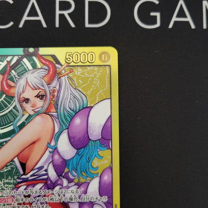 Yamato L Parallel Recfigur card with gold text model OP06-022
