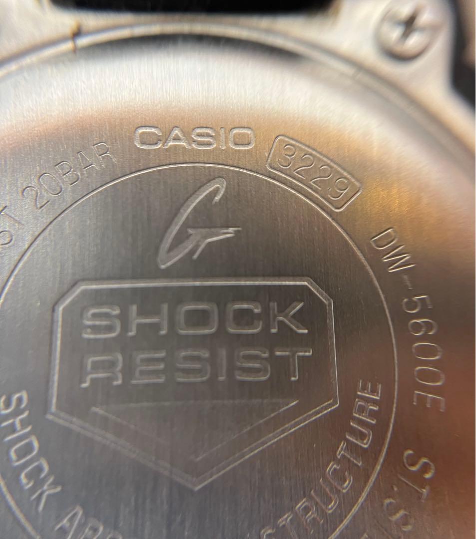Casio G-Shock DW-5600E-1VER Men's Watch Japan Import