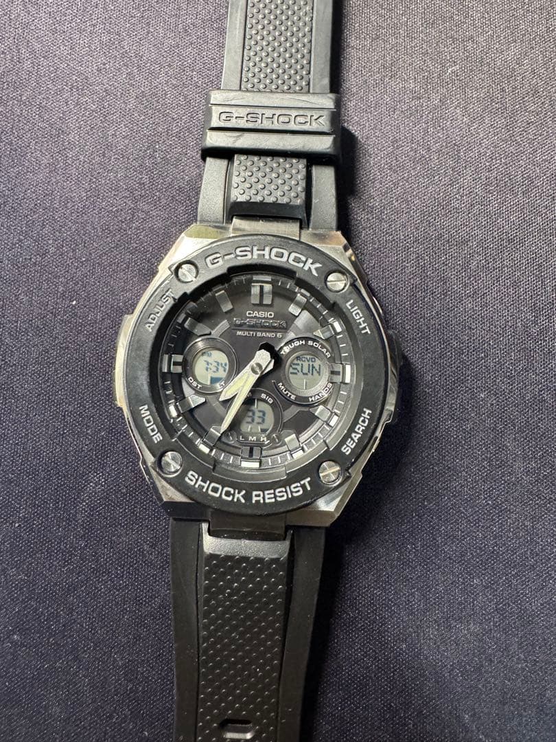 Casio G-Shock G-Steel GST-W300 Multi Band 6 Tough Solar Radio Watch for Men — Japan Import