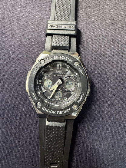Casio G-Shock G-Steel GST-W300 Multi Band 6 Tough Solar Radio Watch for Men — Japan Import