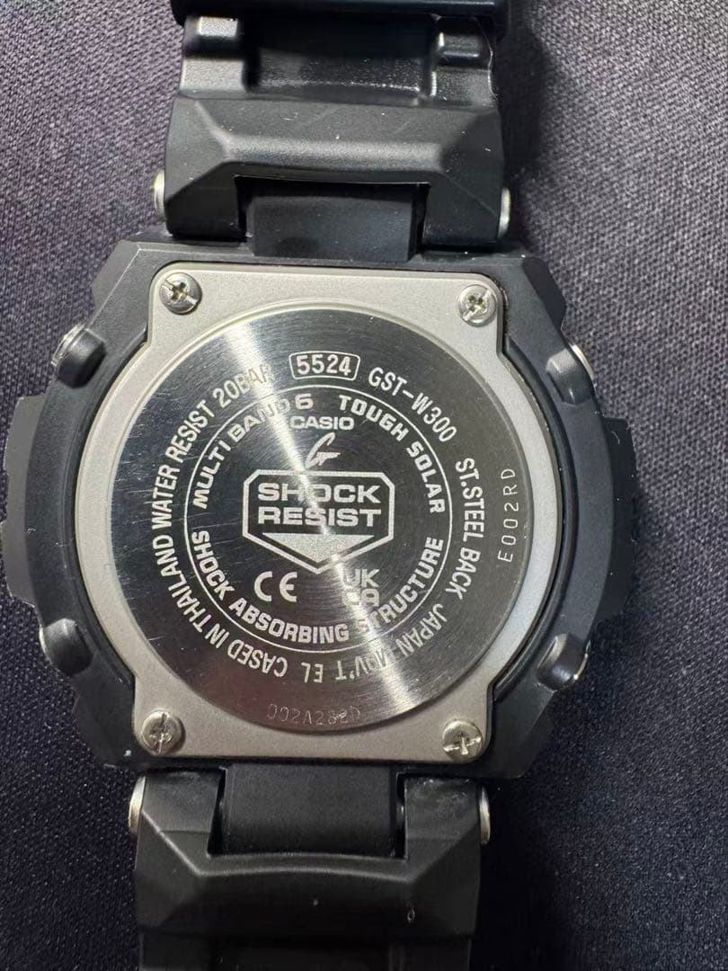 Casio G-Shock G-Steel GST-W300 Multi Band 6 Tough Solar Radio Watch for Men — Japan Import