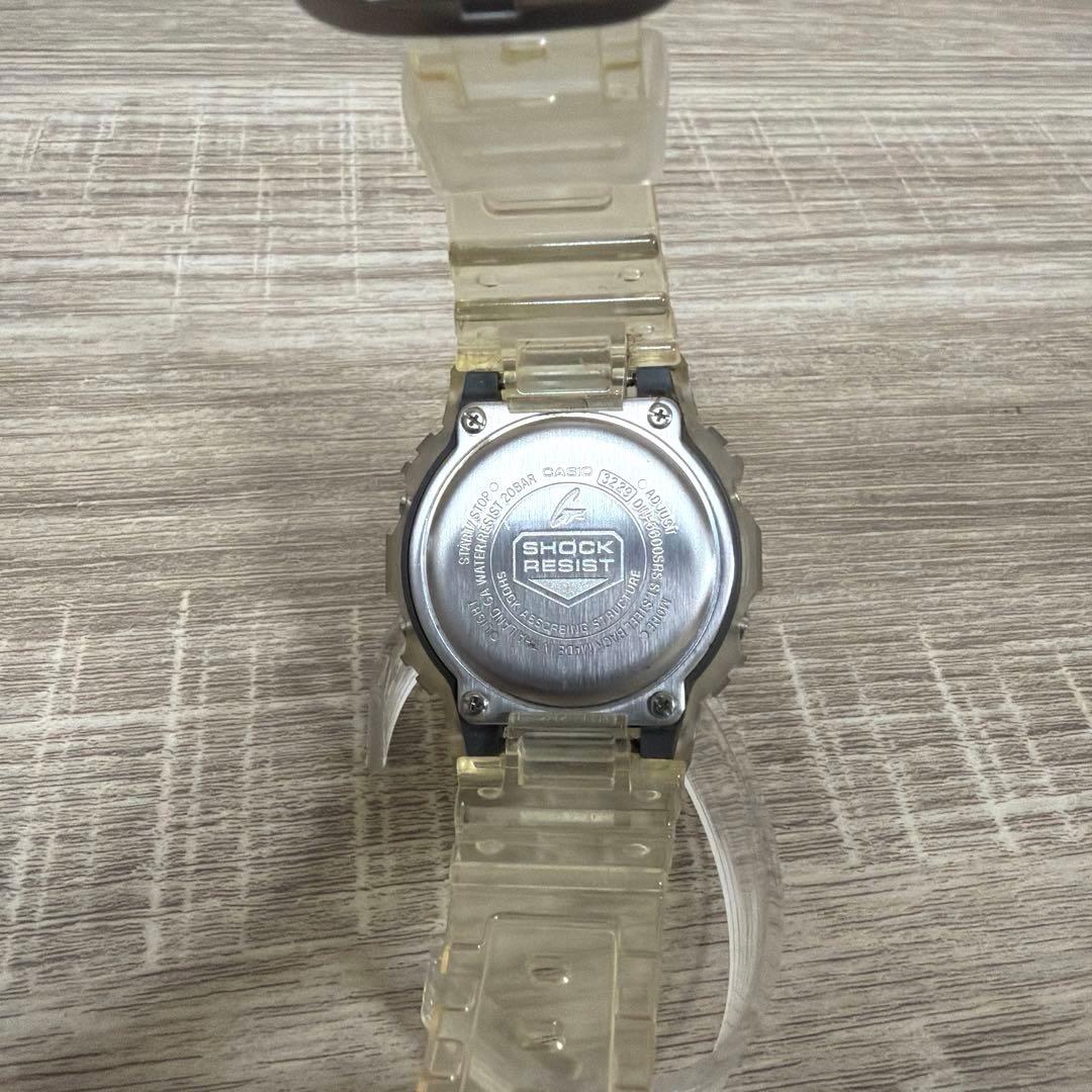 Casio G-Shock DW-5600SRS-7JF Skeleton Rainbow Vapor Deposition Digital Watch — Japan Import