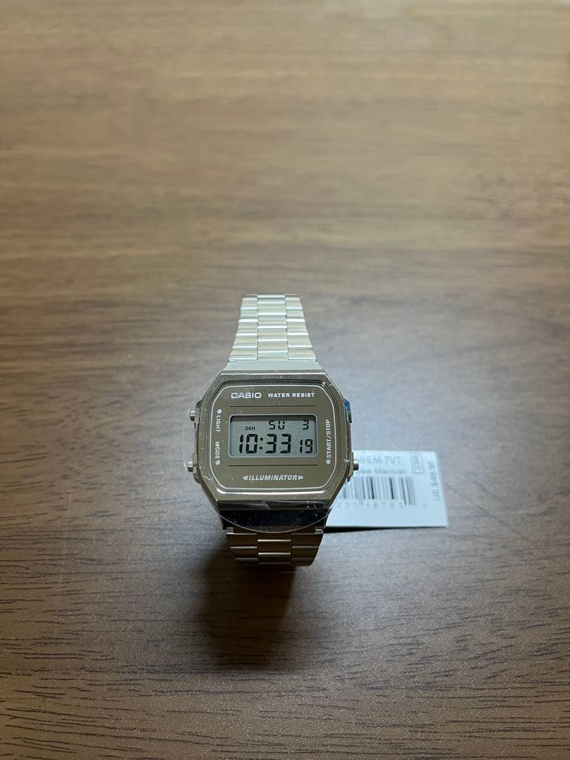 Casio Vintage A168WEM-7VT Digital Watch with Backlight and Date Display — Japan Import