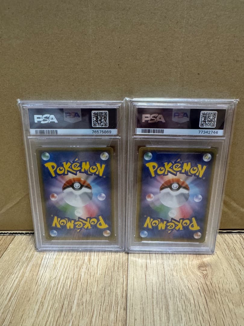 Bandai Pokemon Shining Lugia and Shining Ho-Oh PSA10 graded legendary cards from Japan
